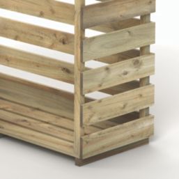 Rowlinson  3' 6" x 1' 6" (Nominal) Timber Log Store