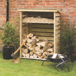Rowlinson  3' 6" x 1' 6" (Nominal) Timber Log Store