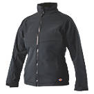 Dickies Foxton Ladies Softshell Jacket Black Size 10