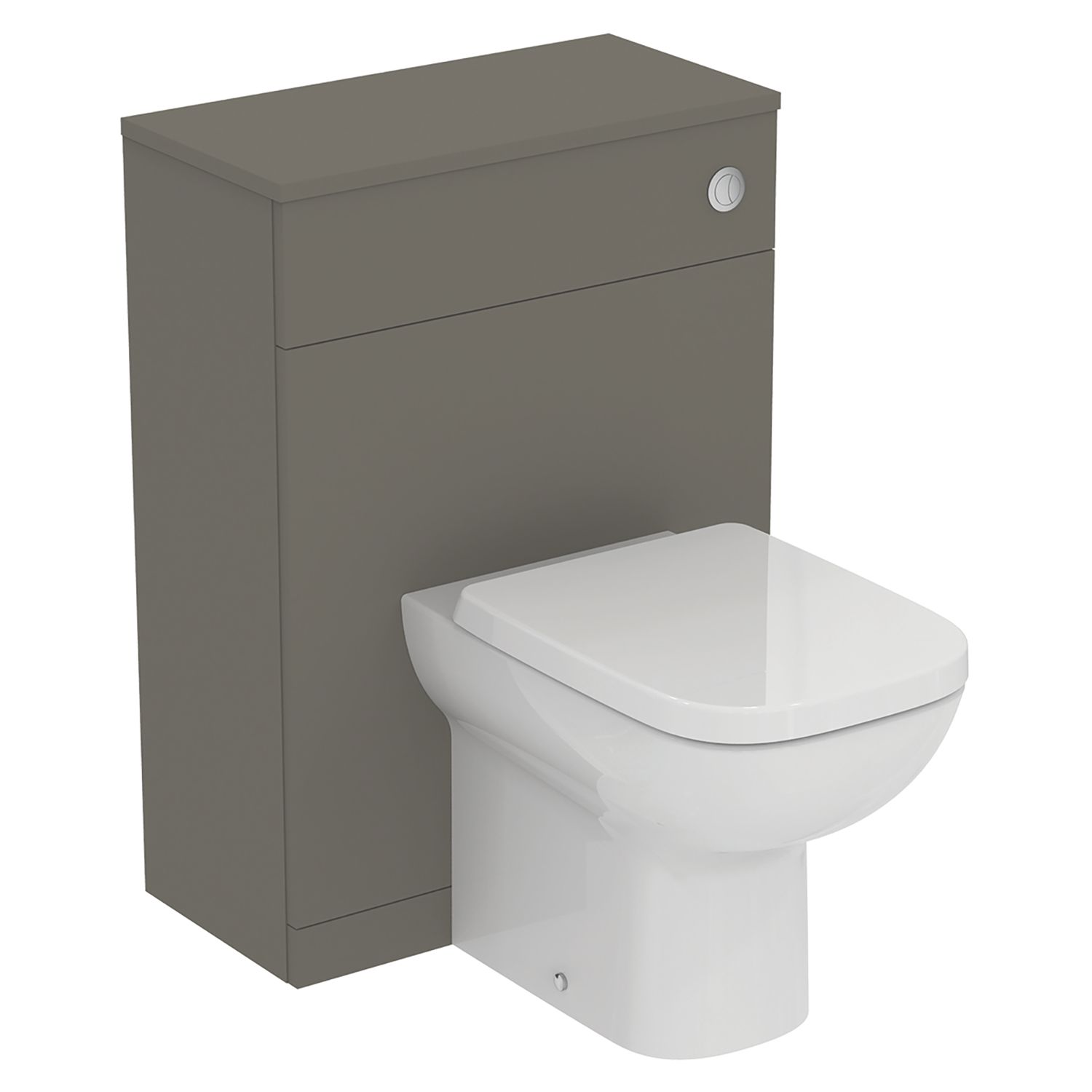 Ideal Standard i.life A WC Unit Quartz Grey Matt 600mm x 845mm x 835mm (633HM)