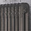 Arroll Daisy 794/15-M6004 2-Column Cast Iron Radiator 794mm x 1009mm Cast Grey 5325BTU