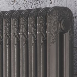 Arroll 794mm x 1009mm 5325BTU Cast Grey Cast Iron 2 Column Radiator