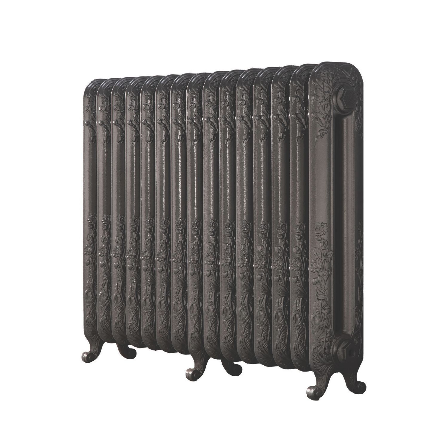 Arroll 794mm x 1009mm 5325BTU Cast Grey Cast Iron 2 Column Radiator (633KY)