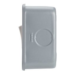 Contactum CLA3366 13A Switched Metal Clad Fused Spur   with White Inserts