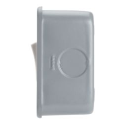 Contactum  13A Switched Metal Clad Fused Spur   with White Inserts