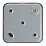 Contactum CLA3366 13A Switched Metal Clad Fused Spur   with White Inserts