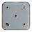 Contactum  13A Switched Metal Clad Fused Spur   with White Inserts