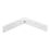 Essentials Corner Brackets White 100mm x 100mm x 16mm 10 Pack
