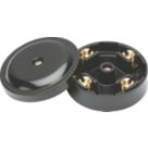 Knightsbridge  20A 4-Terminal Junction Box Black