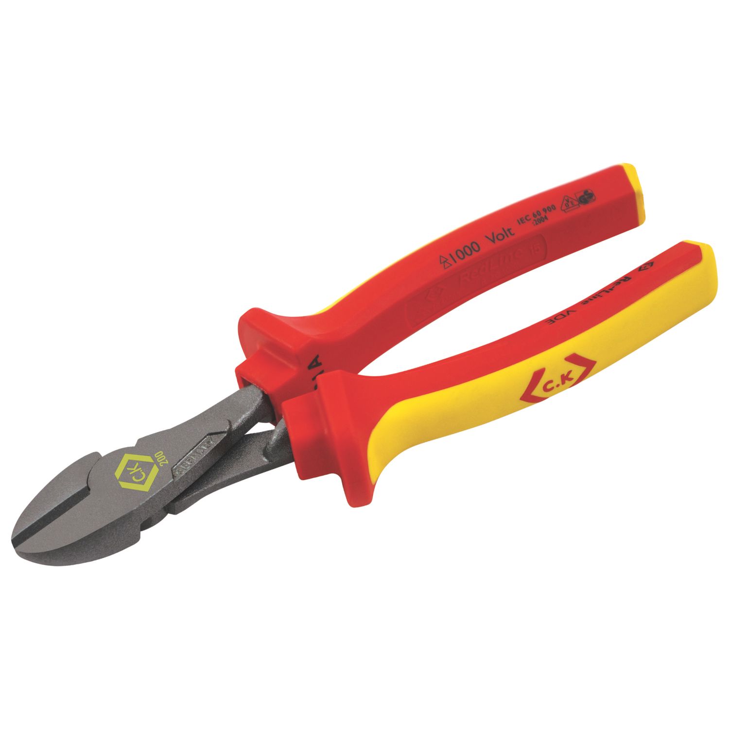 C.K VDE Side / Diagonal Cutters 8" (200mm) (6349X)