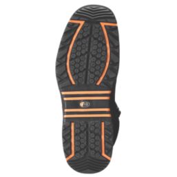 V12 Footwear Bison Size 4  Black Water-Resistant  Safety Boots