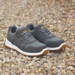 Site Lillak Size 11  Grey    Safety Trainers