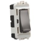 Knightsbridge  20AX Grid SP Control Switch Black Nickel