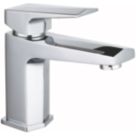 Bristan Elegance Chrome 152mm Standard Lever Mono Basin Mixer Tap  With Clicker Waste