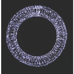LED Indoor & Outdoor Variable White Christmas Wreath