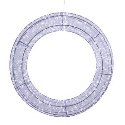 LED Indoor & Outdoor Variable White Christmas Wreath