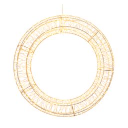 LED Indoor & Outdoor Variable White Christmas Wreath