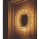 LED Indoor & Outdoor Variable White Christmas Wreath