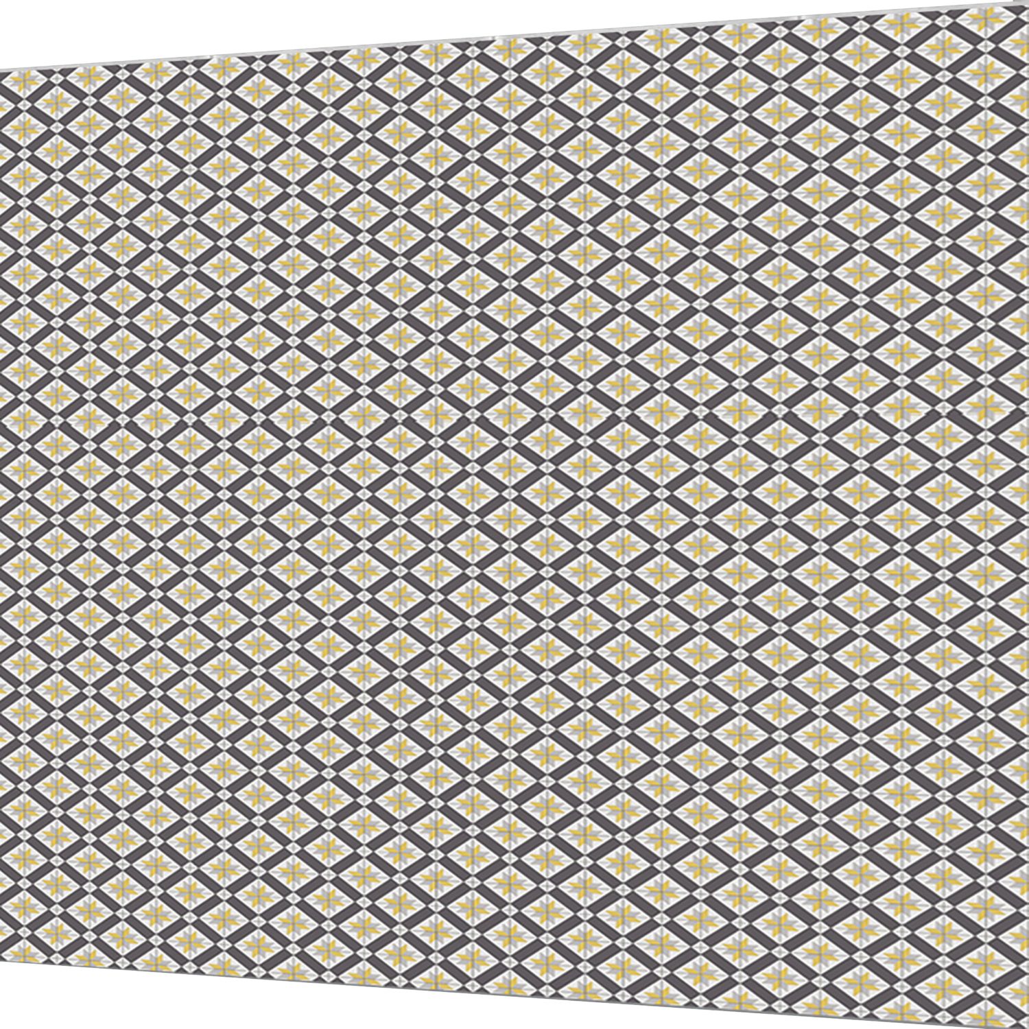 Splashwall Blue/Yellow Alloy Splashback 900mm x 800mm x 4mm (634RJ)