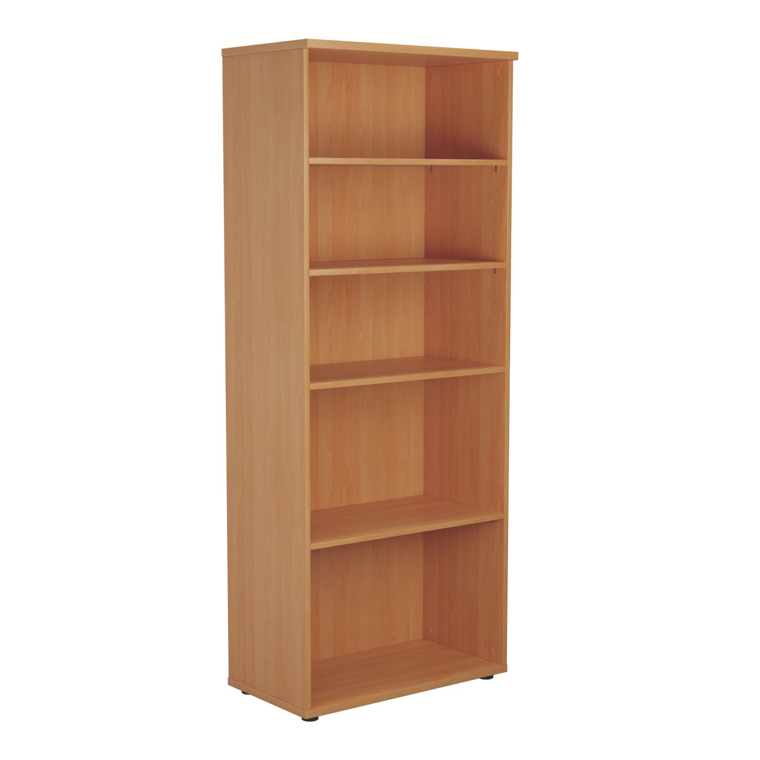 TC Group 4-Shelf Bookcase Beech 800mm x 2000mm (634TT)