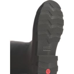 Hunter Field Downpour  Size 6 Womens Black Non Safety Wellies