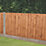 Forest Vertical Board Closeboard  Garden Fencing Panel Golden Brown 6' x 3' Pack of 3