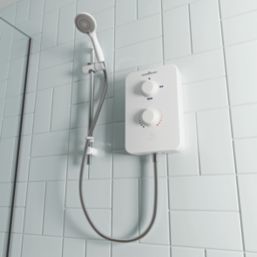 Gainsborough Slim Duo White 9.5kW  Electric Shower