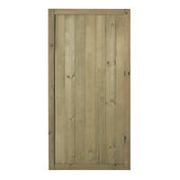 Forest Vertical Tongue & Groove Garden Gate 900 x 1830mm Natural Timber