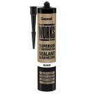 Geocel The Works Pro Sealant & Adhesive Black 290ml