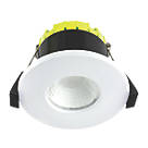 Luceco FType Fixed  Fire Rated LED Downlight Matt White 4W 400lm