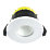 Luceco FType Fixed  Fire Rated LED Downlight Matt White 4W 400lm