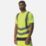 Regatta Pro Short Sleeve Hi-Vis T-Shirt Yellow/Navy 3X Large 53" Chest