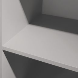 Spacepro  Interior Storage Tower Unit Dove Grey 450mm x 2100mm