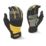 DEWALT Performance 3-Finger Framer Gloves Black / Yellow / Grey Large