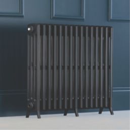 Arroll Edwardian 750mm x 906mm 4397BTU Anthracite Horizontal Designer Radiator