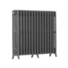 Arroll Edwardian 750mm x 906mm 4397BTU Anthracite Horizontal Designer Radiator