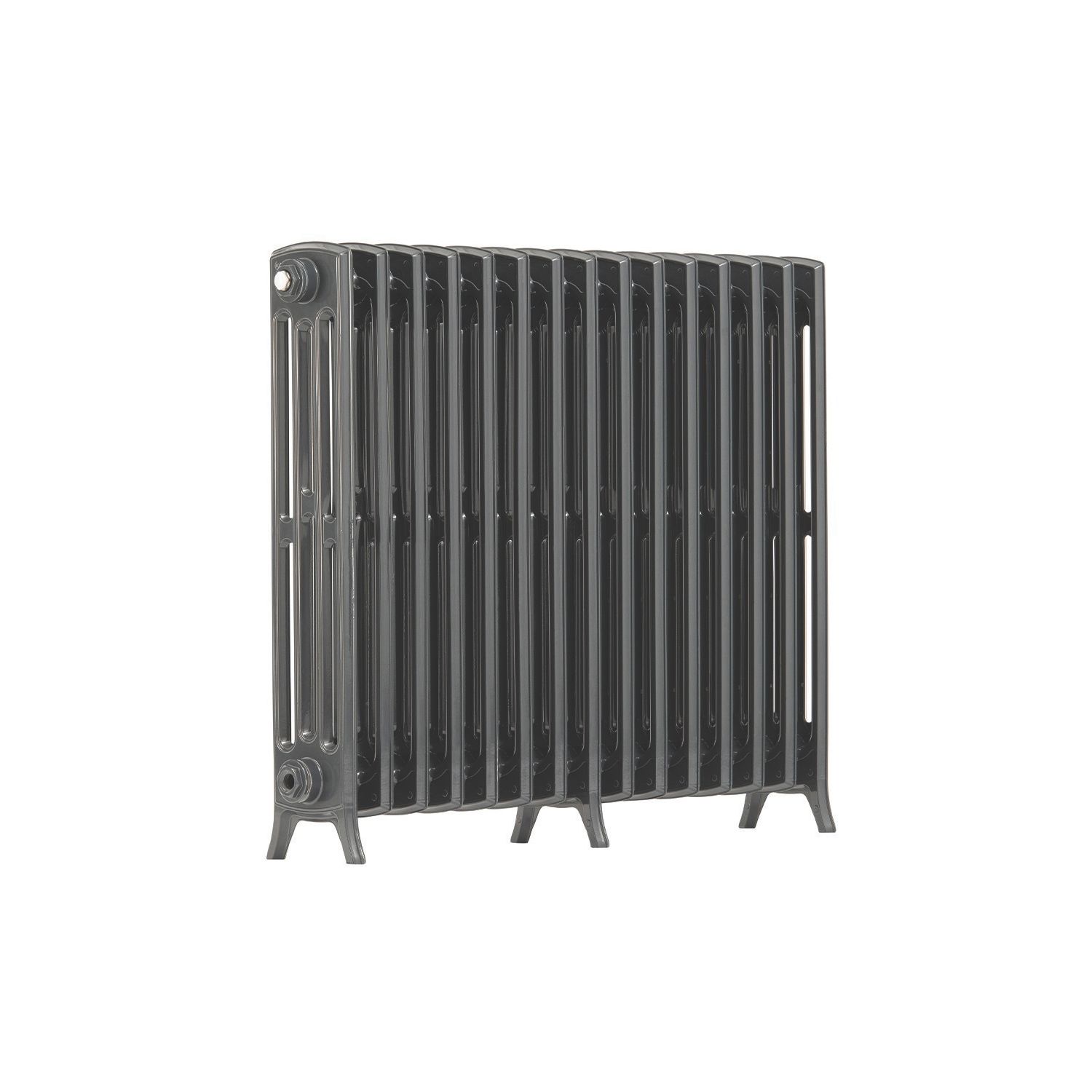 Arroll Edwardian 750mm x 906mm 4397BTU Anthracite Horizontal Designer Radiator (635KY)