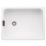 Abode  1 Bowl Fireclay Ceramic Kitchen Sink White 595mm x 455mm x 277mm