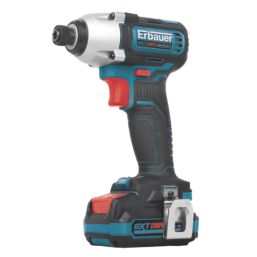 Erbauer ECD12-Li-2/EID12-Li-2 12V 2 x 3.0Ah Li-Ion EXT Brushless Cordless Combi Drill & Impact Driver Twin Kit