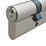 Smith & Locke 6-Pin Euro Double Cylinder Lock 35-45 (80mm) Silver 2 Pack
