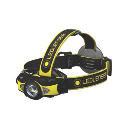LEDlenser iH11R Rechargeable LED Head Torch Black/Yellow 1000lm