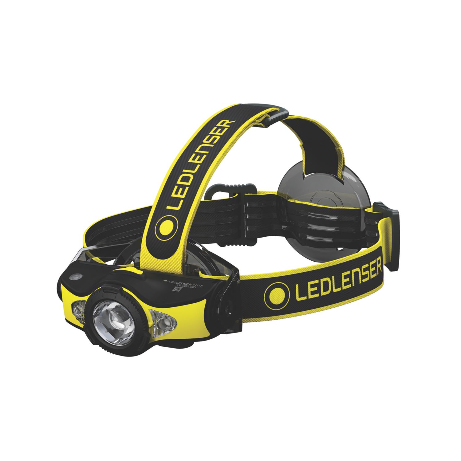 LEDlenser iH11R Rechargeable LED Head Torch Black/Yellow 1000lm (635RA)