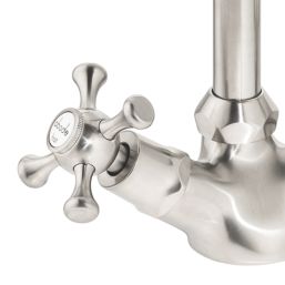 Abode Burford Mono Kitchen Sink Mixer Brushed Nickel
