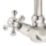 Abode Burford Mono Kitchen Sink Mixer Brushed Nickel
