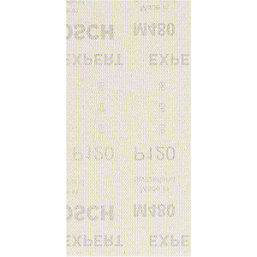 Bosch Expert M480 120 Grit Mesh Multi-Material Sanding Net 186mm x 93mm 50 Pack