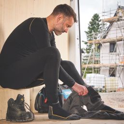 Site Karpoff Base Layer Bottoms Black Medium 27" W 30.7" L