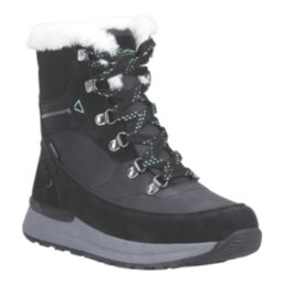 Cotswold Sheephouse Size 4 Womens Black Waterproof Lace & Zip Non Safety Work Boots