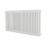 Azur 600mm x 1190mm 5076BTU White Horizontal 3 Column Radiator