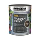 Ronseal Garden Paint Matt English Oak 0.75Ltr