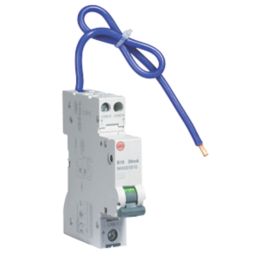 Wylex  10A 30mA Type A DP B Curve  Bidirectional Mini RCBO